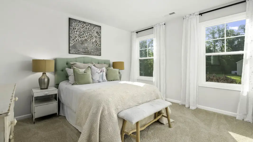 Furnished interior in a model home at Conrad Farm in Pfafftown (Image 20). Furnished interior in a model home at Conrad Farm in Pfafftown (Image 20).