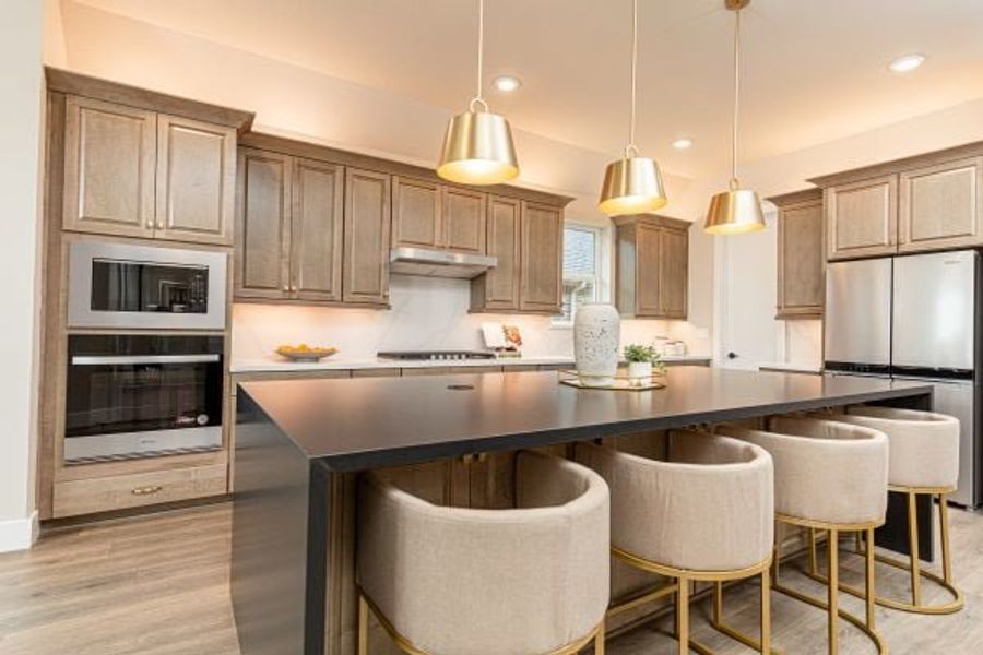 Furnished interior in a model home at Legacy in League City (Image 8).