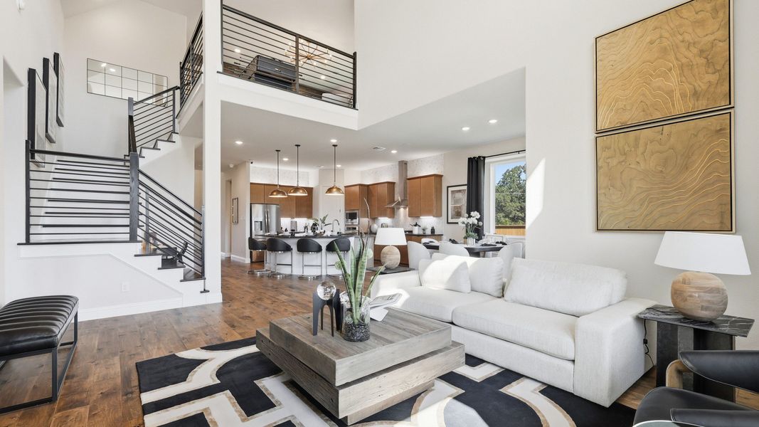 Furnished interior in a model home at Taylor Estates in Corinth (Image 15). Furnished interior in a model home at Taylor Estates in Corinth (Image 15).