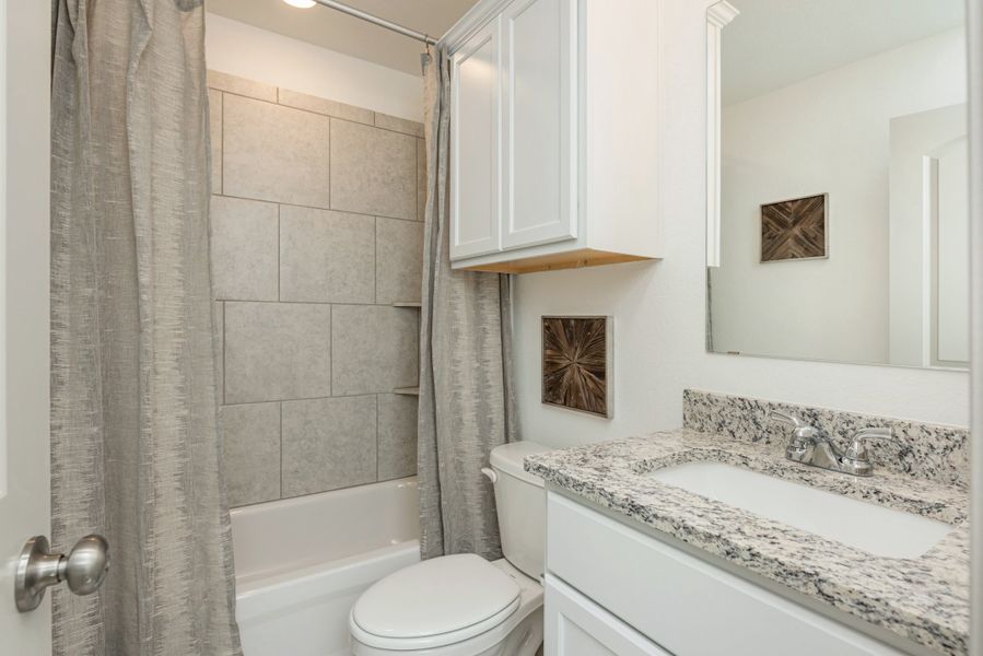 Furnished interior in a model home at McGregor Estates in Killeen (Image 15). Furnished interior in a model home at McGregor Estates in Killeen (Image 15).