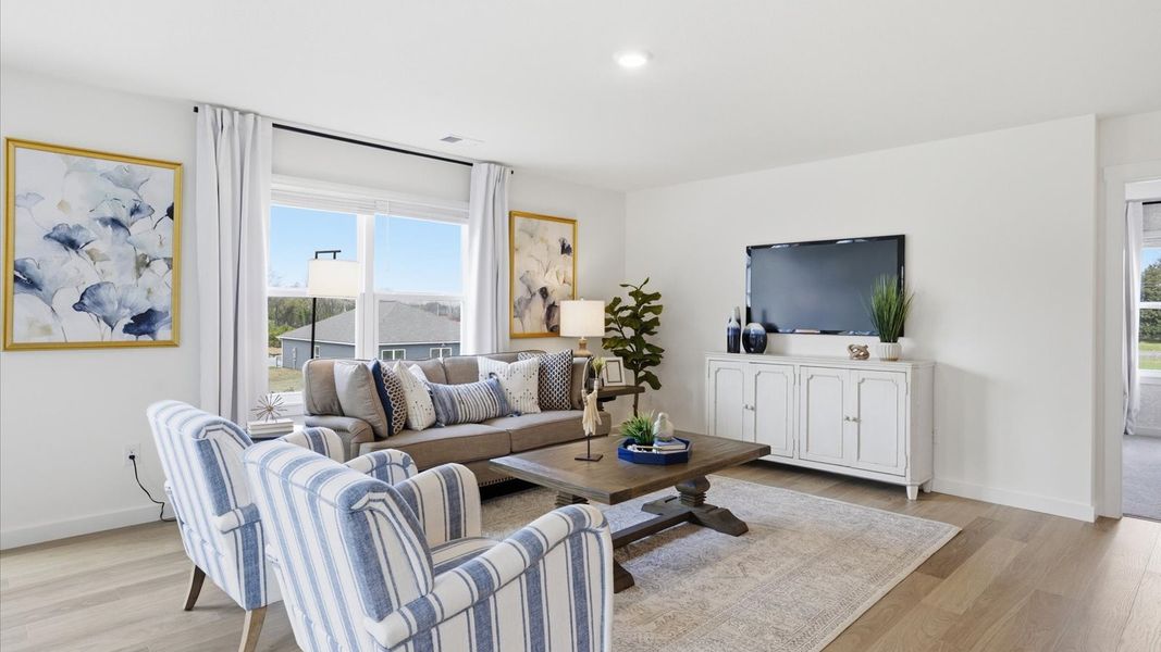 Furnished interior in a model home at Oak Hill in Vonore (Image 11).