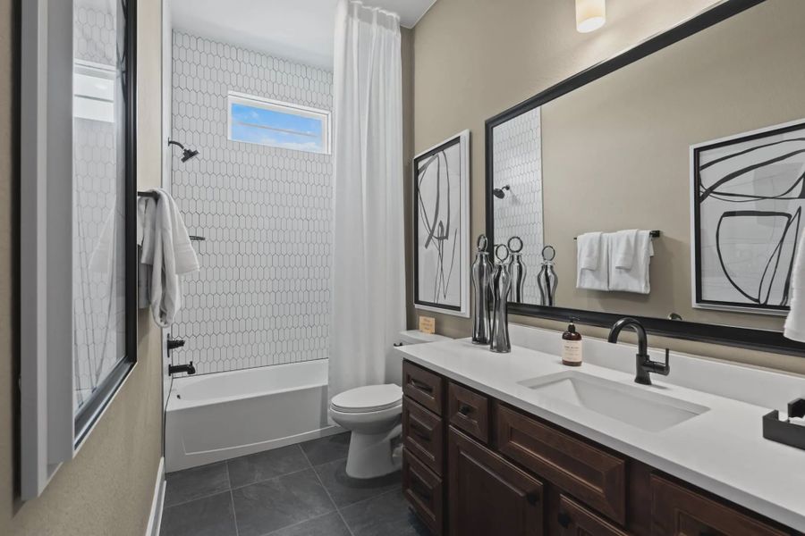 Furnished interior in a model home at Briarley in Montgomery (Image 8). Furnished interior in a model home at Briarley in Montgomery (Image 8).