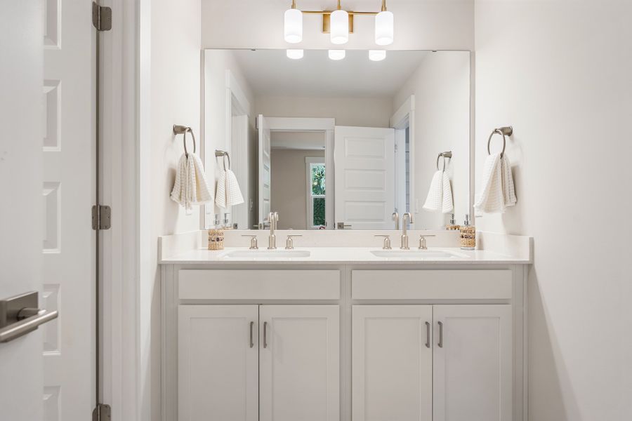 Furnished interior in a model home at South Park in Piedmont (Image 35).