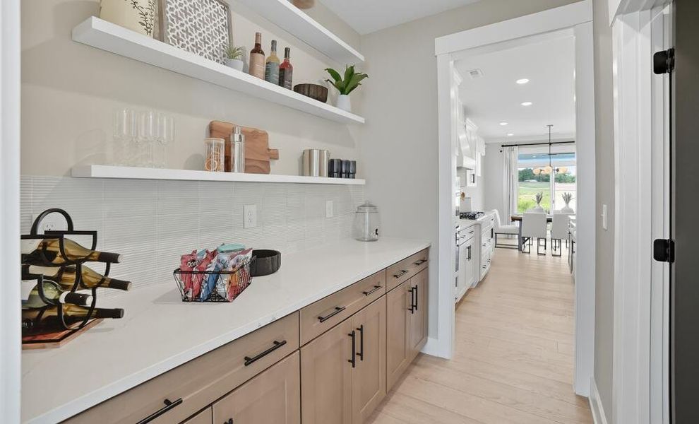 Furnished interior in a model home at Arbordale in Blythewood (Image 8).