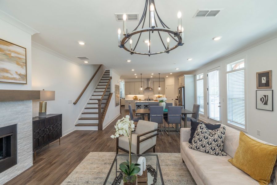 Benton I - Model Home - Living Room