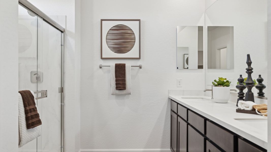 Furnished interior in a model home at Apache Farms in Buckeye (Image 20). Furnished interior in a model home at Apache Farms in Buckeye (Image 20).