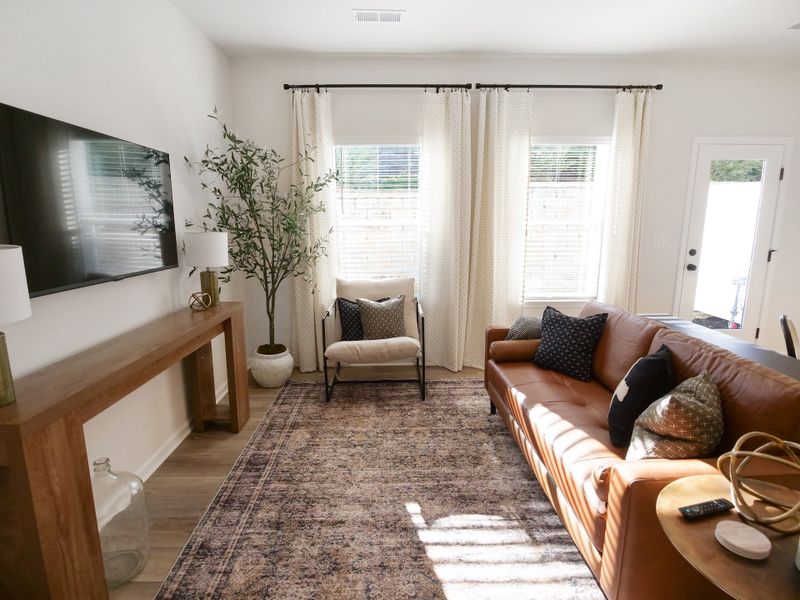 The Rutledge- Family Room The Rutledge- Family Room