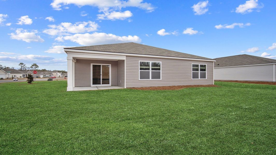 Exterior details of a home in Autumn's Wood, Brunswick (Image 15).