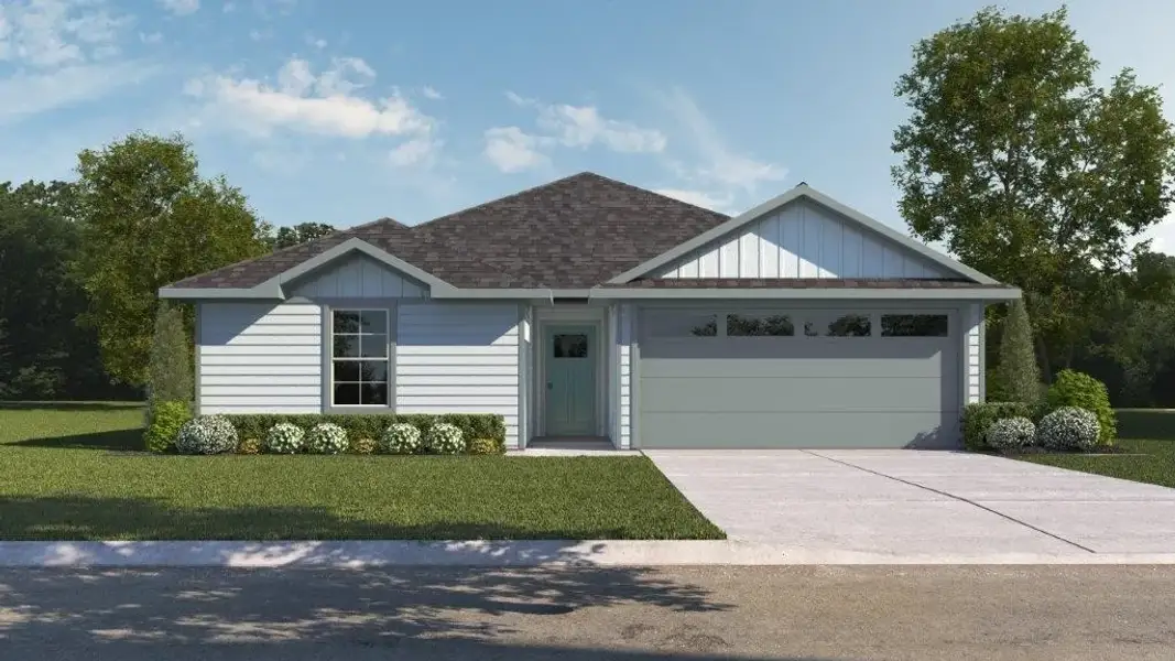 Front exterior of a home in the Lamar Pointe community, located in Rockport, TX (Image 3).
