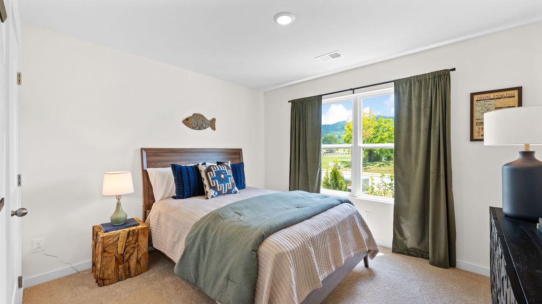 Furnished interior in a model home at Bayview at Harbor Crest in Ooltewah (Image 6).