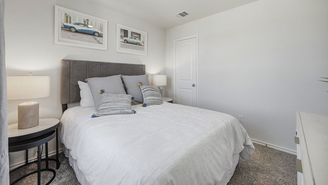 Furnished interior in a model home at Arbor Trails South in Princeton (Image 56).