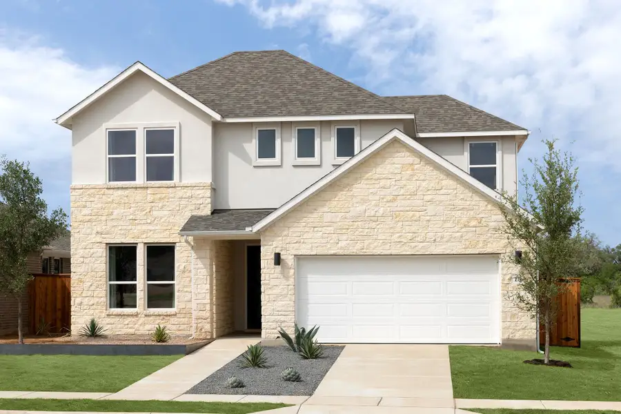 Exterior | Javen | Sage Collection – Freedom at Anthem in Kyle, TX by Landsea Homes