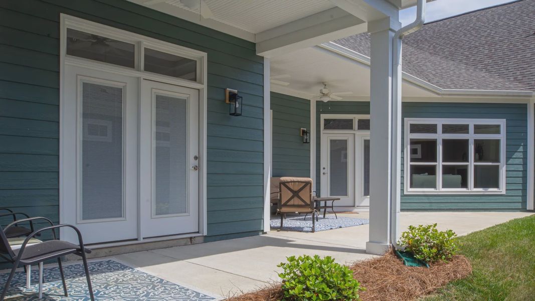 Exterior details of a home in The Landing at Sycamore Creek, High Point (Image 3).