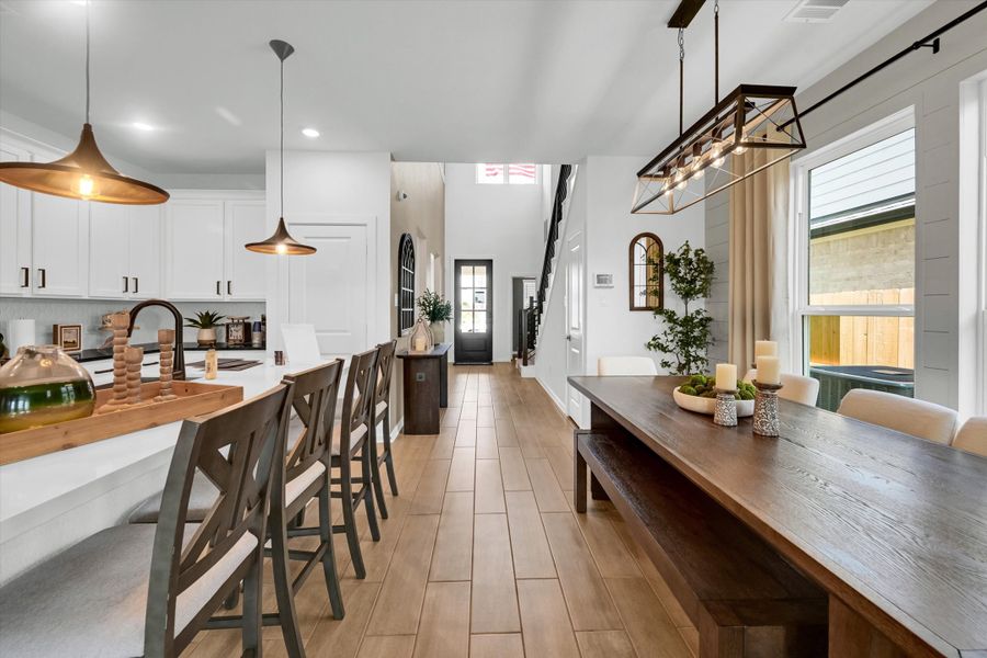 Furnished interior in a model home at La Segarra 40' in Brookshire (Image 22). Furnished interior in a model home at La Segarra 40' in Brookshire (Image 22).