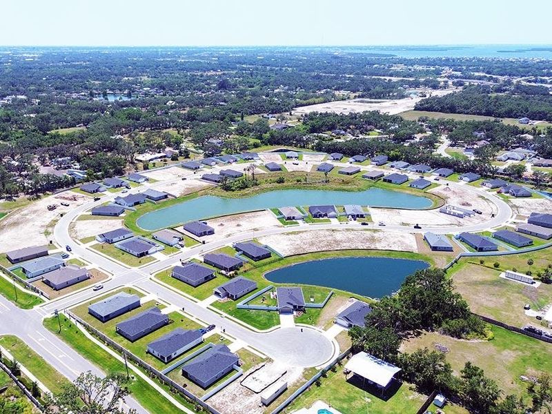 Homes at Jackson Crossing are situated in a peaceful setting with convenience to highways and more.