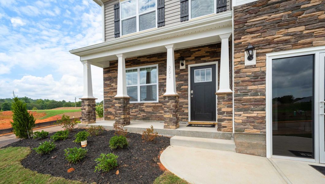 Front exterior of a home in the Brookside Farms community, located in Greer, SC (Image 4).