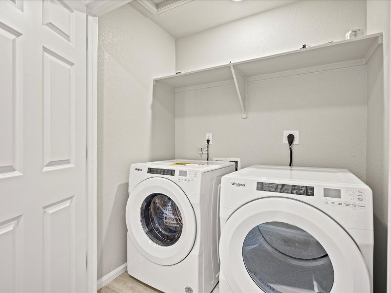 The Keystone floorplan interior image taken at a Meritage Homes community in Aurora, CO. The Keystone floorplan interior image taken at a Meritage Homes community in Aurora, CO.