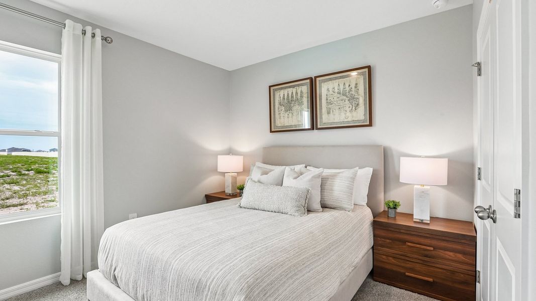 Furnished interior in a model home at Brookside in Ruskin (Image 43). Furnished interior in a model home at Brookside in Ruskin (Image 43).