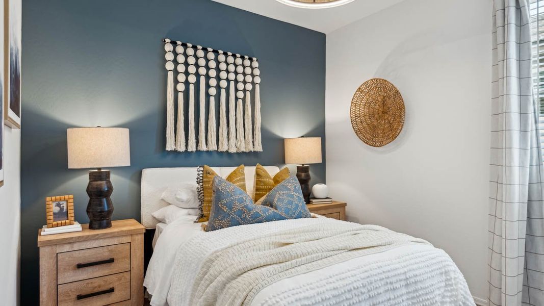 Furnished interior in a model home at Elena Trails in Maricopa (Image 38).