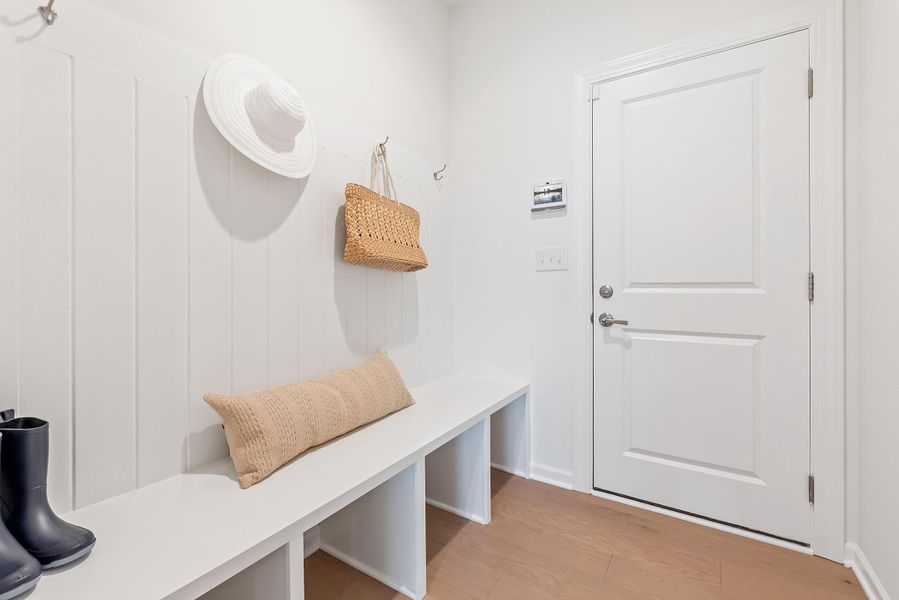 Furnished interior in a model home at Chastain in Ooltewah (Image 32).