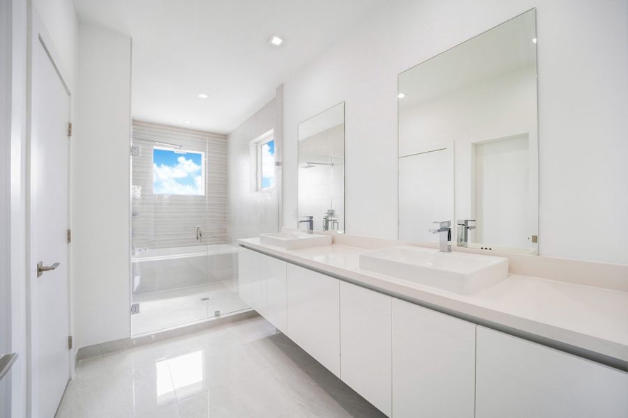 Furnished interior in a model home at Vesta at Neovita Doral in Doral (Image 6).