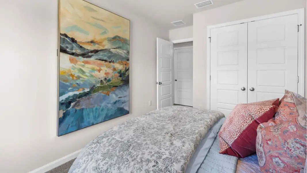 Furnished interior in a model home at Horseman's Bluff in Tallahassee (Image 22). Furnished interior in a model home at Horseman's Bluff in Tallahassee (Image 22).