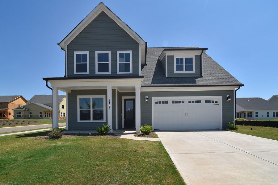 Front exterior of a home in the Wildbrook community, located in Denver, NC (Image 9). Front exterior of a home in the Wildbrook community, located in Denver, NC (Image 9).