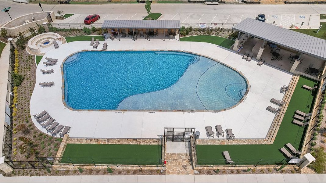 Solterra Amenity Pool Aerial 2of5