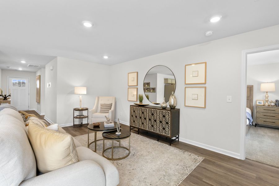 Furnished interior in a model home at Ashton Lakes in Lexington (Image 8).