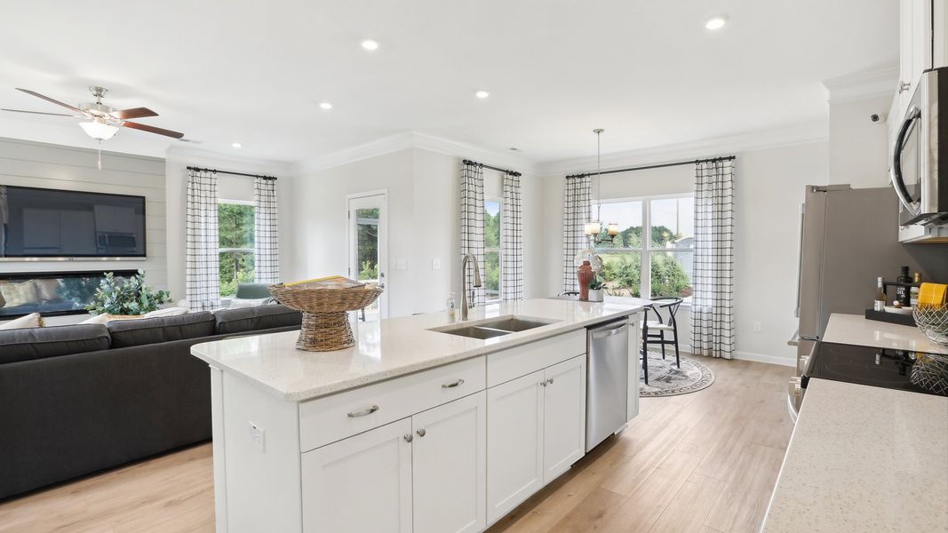 The Braselton II Model Open Concept Design