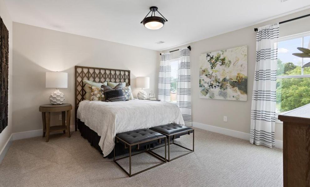 Furnished interior in a model home at Villas at Dawsonville in Dawsonville (Image 15).