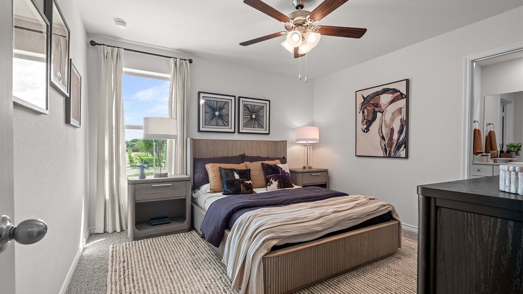 Furnished interior in a model home at California Meadows in Arlington (Image 12). Furnished interior in a model home at California Meadows in Arlington (Image 12).