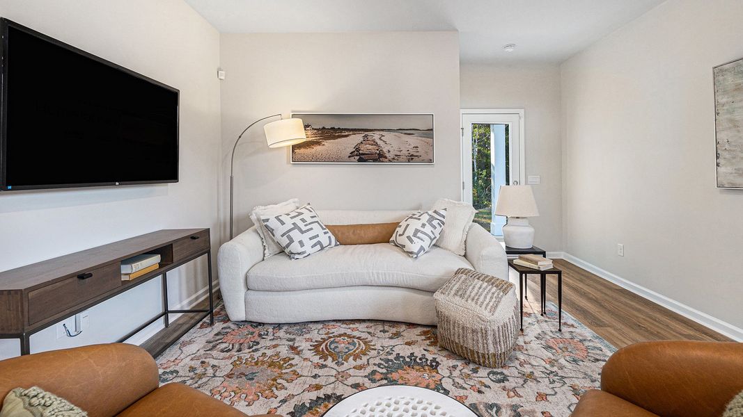 Furnished interior in a model home at Southshore Bay in Sunset Beach (Image 7).