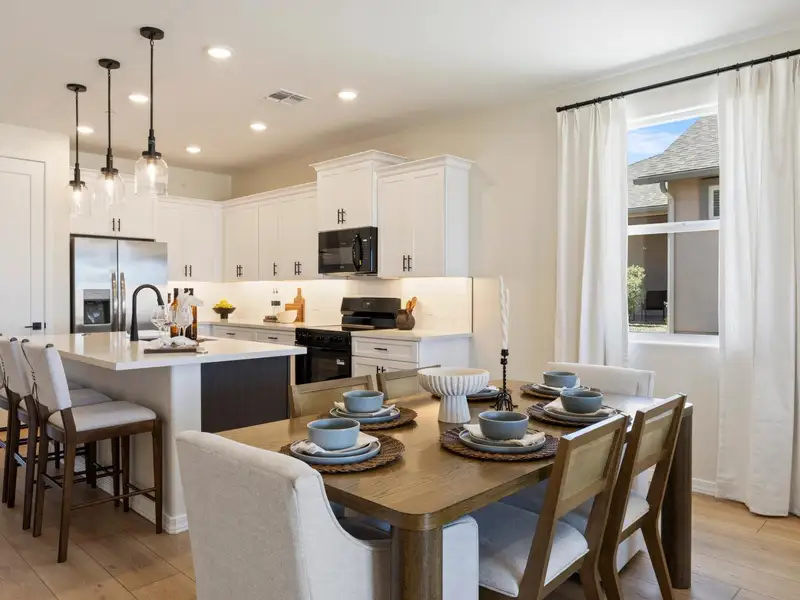 Furnished interior in a model home at Vineyards at Cottonwood in Cottonwood (Image 3).