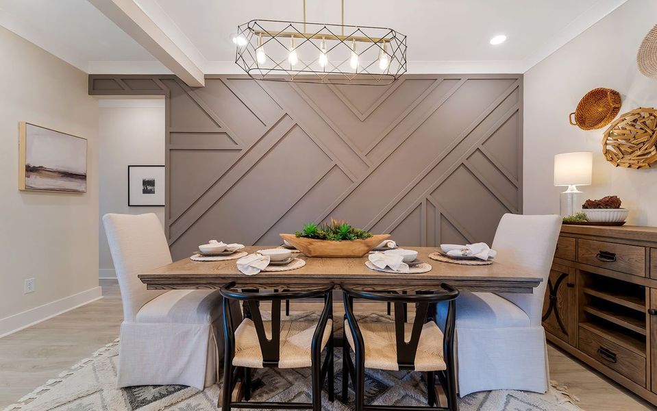 Furnished interior in a model home at McCain's Station in Gallatin (Image 13). Furnished interior in a model home at McCain's Station in Gallatin (Image 13).