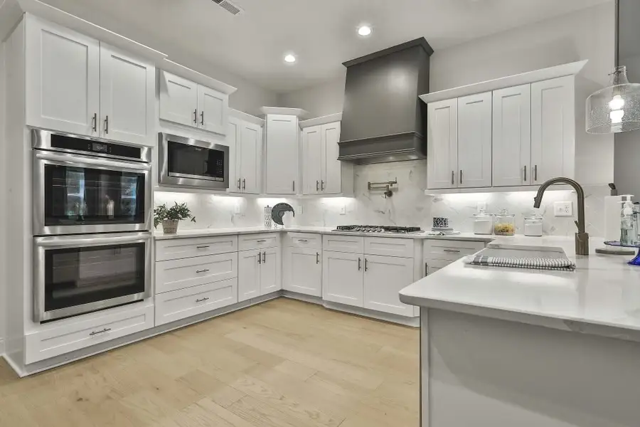 Furnished interior in a model home at Highgate in Newnan (Image 4).