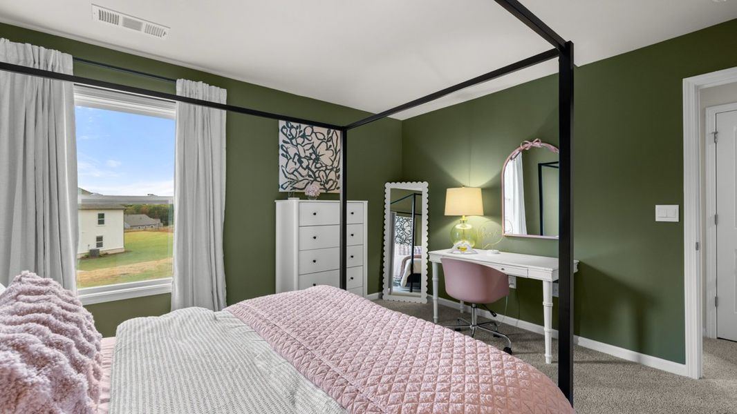 Furnished interior in a model home at Haven Abbey in Cumming (Image 58).