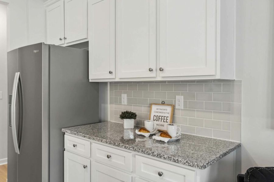 Furnished interior in a model home at Fairview Lake Townhomes in Conyers (Image 10). Furnished interior in a model home at Fairview Lake Townhomes in Conyers (Image 10).