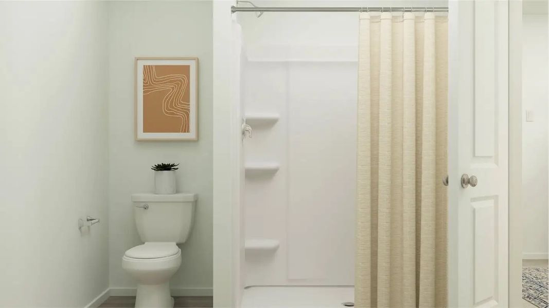 Furnished interior in a model home at Brookshire in Florence (Image 30).