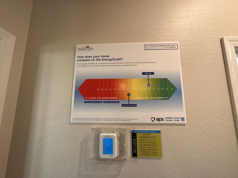 Close-up of interior finishes in a home at Avanti at Granite Vista, Waddell (Image 47).