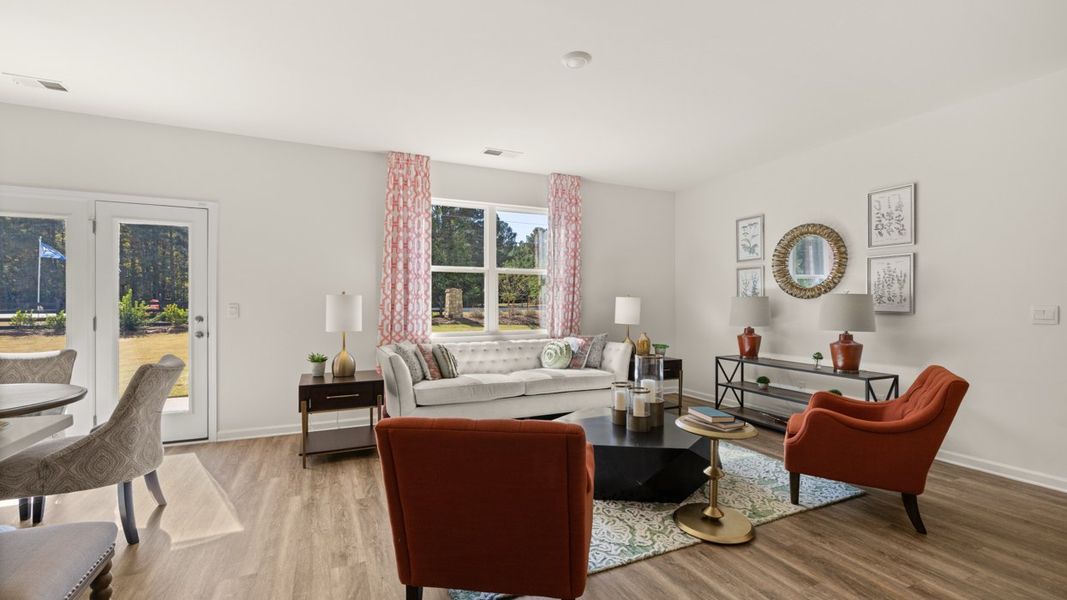 Furnished interior in a model home at The Reserve at Calcutta in Stockbridge (Image 27). Furnished interior in a model home at The Reserve at Calcutta in Stockbridge (Image 27).