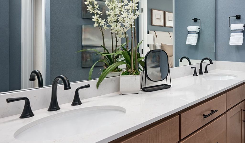 Close-up of interior finishes in a home at The Duos at Looking Glass, Parker (Image 57). Close-up of interior finishes in a home at The Duos at Looking Glass, Parker (Image 57).