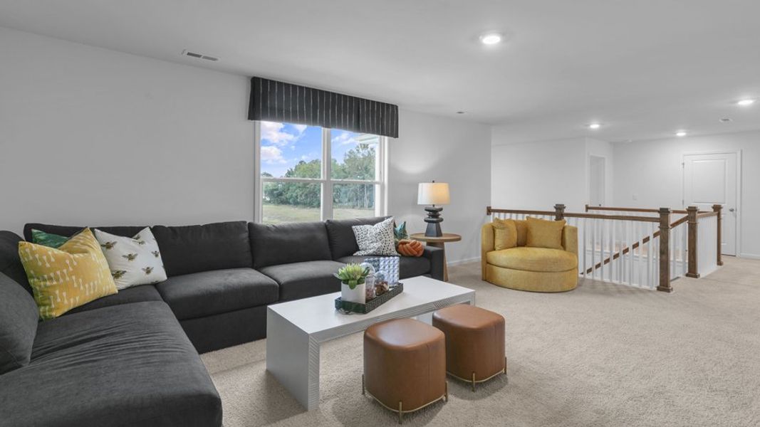 Furnished interior in a model home at Kalas Falls in Wake Forest (Image 32). Furnished interior in a model home at Kalas Falls in Wake Forest (Image 32).