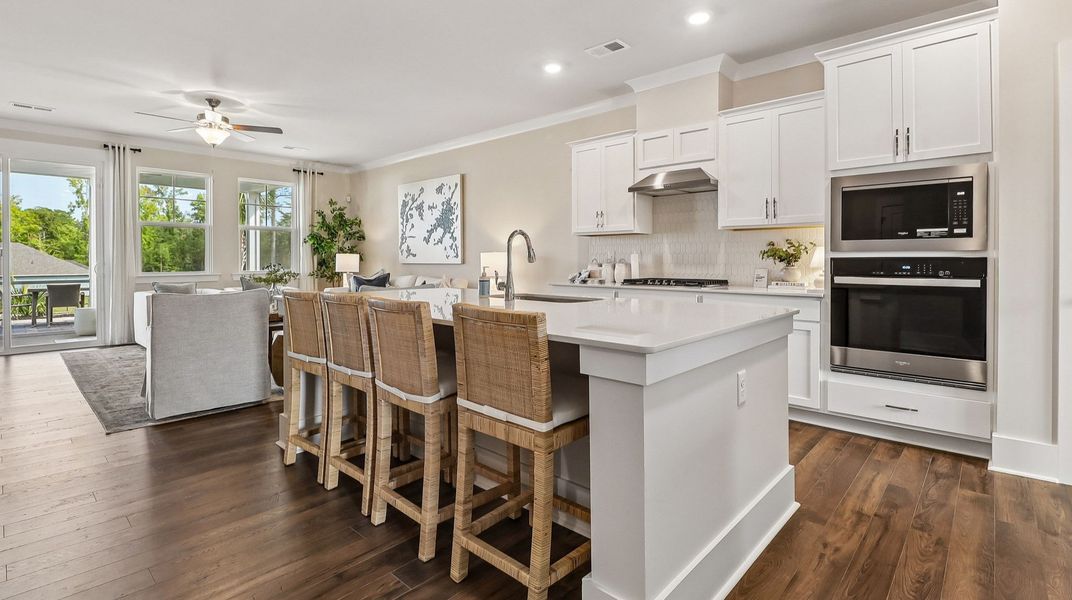 Furnished interior in a model home at Shell Pointe in Gilbert (Image 7).