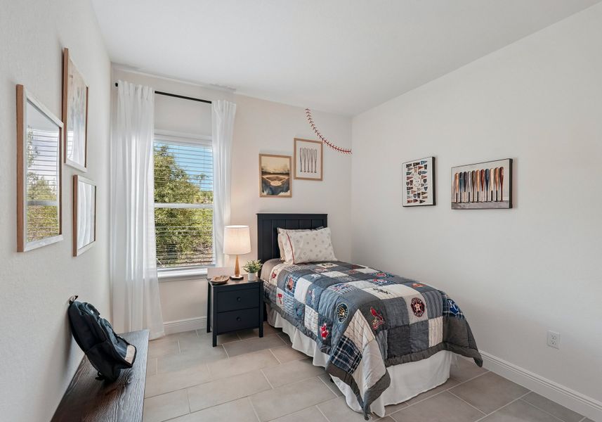 Furnished interior in a model home at Englewood in Port Charlotte (Image 6).