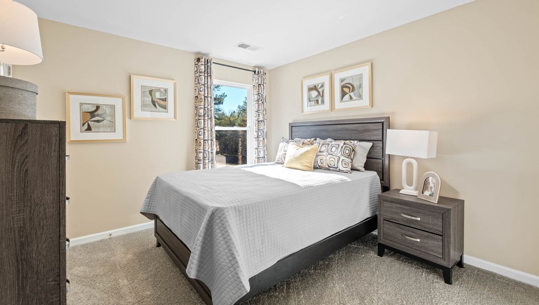 Furnished interior in a model home at Varner Station in Woodruff (Image 19). Furnished interior in a model home at Varner Station in Woodruff (Image 19).