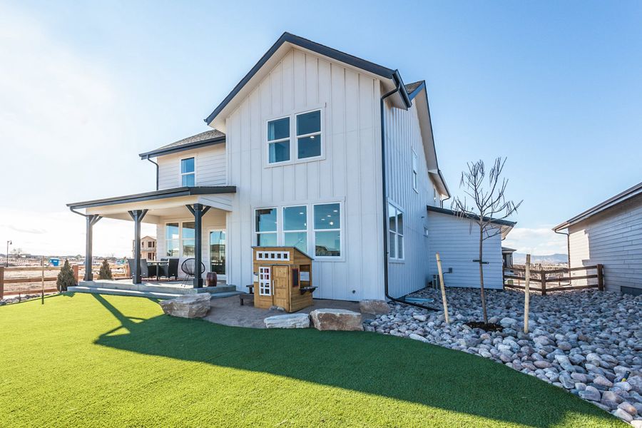 Exterior details of a home in Trailside, Timnath (Image 5).