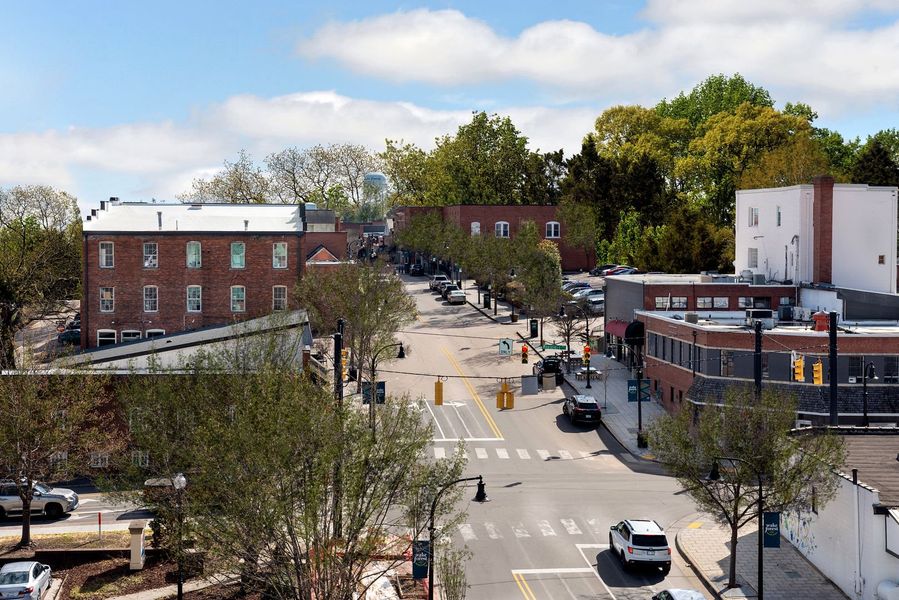 Front exterior of a home in the Magnolia community, located in Wake Forest, NC (Image 3).