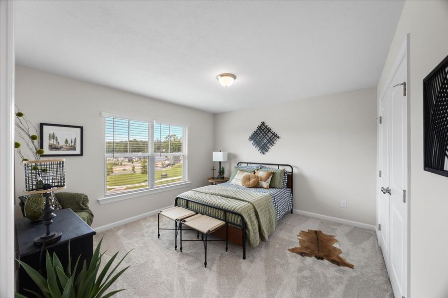Furnished interior in a model home at Forrest Bluff in North Augusta (Image 23).