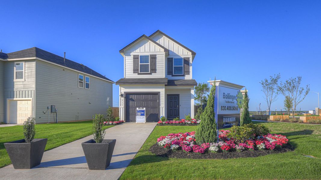 Front exterior of a home in the Bollinger community, located in Maxwell, TX (Image 13).